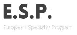 E.S.P. European Specialty Program Logo